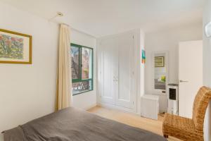 Postel nebo postele na pokoji v ubytování Casa Orballo