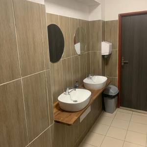 Koupelna v ubytování Zu Hause