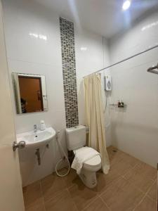 A bathroom at Lazy shot