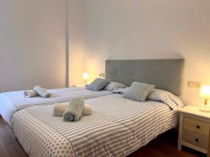 Postel nebo postele na pokoji v ubytování Apartament Escapat Sort - L'Amfitriona