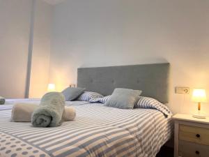 Postel nebo postele na pokoji v ubytování Apartament Escapat Sort - L'Amfitriona