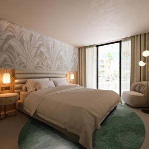 Кровать или кровати в номере The Westin Salgados Beach Resort, Algarve