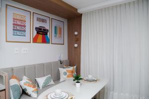 Φωτογραφία από το άλμπουμ του Flat Retro - Piscina, Sauna, Coworking σε Goiânia