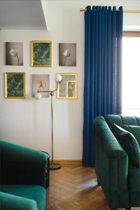Χώρος καθιστικού στο Golden Home Saska Kępa&Boutique Villa in the Heart of Warsaw