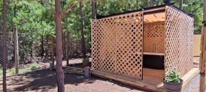 Zahrada ubytování Cabaña Pinos del Mar