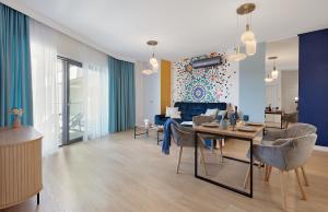 Posezení v ubytování Horizon Park Apartament 26 "Mexicano"