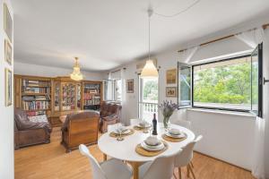 Χώρος καθιστικού στο Apartment Jano