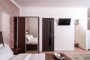 Voodi või voodid majutusasutuse Visota 1880 Hotel Tsaghkadzor toas