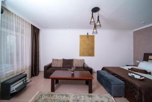 Istumisnurk majutusasutuses Visota 1880 Hotel Tsaghkadzor