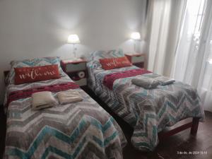 Ένα ή περισσότερα κρεβάτια σε δωμάτιο στο Buenos Aires, Las Toscaneras