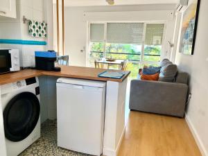 Kuchyň nebo kuchyňský kout v ubytování Duplex Haven