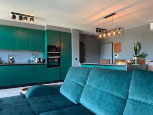 Køkken eller tekøkken på Sunset Beach Guest House