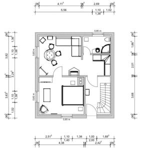 Fotografie z fotogalerie ubytování Wohnung In Niedergurig Mit Grill, Sauna Und Garten v destinaci Malschwitz