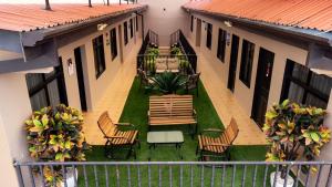 Balkón nebo terasa v ubytování HOTEL DEL RiO