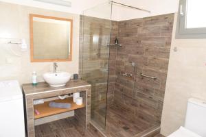 Koupelna v ubytování Seastone Villas