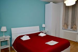 Postel nebo postele na pokoji v ubytování Matheria Home