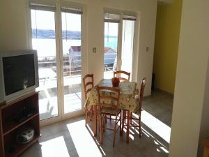 TV a/nebo společenská místnost v ubytování Apartments Marietta