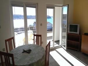 TV a/nebo společenská místnost v ubytování Apartments Marietta
