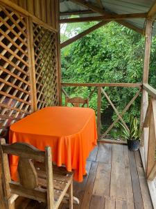 Balkón nebo terasa v ubytování Hotel cahuita