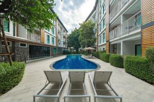 Πισίνα στο ή κοντά στο C156 The title Rawai 50m Main Beach Road