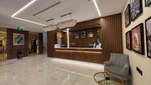 Vstupní hala nebo recepce v ubytování Grand Line Hotel
