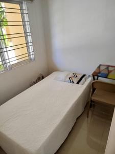 Postel nebo postele na pokoji v ubytování Habitación Rochy