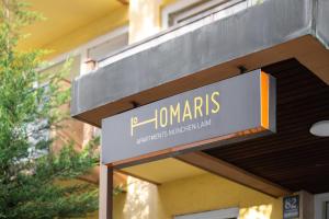 Ein Zertifikat, Auszeichnung, Logo oder anderes Dokument, das in der Unterkunft Homaris Apartments München Laim ausgestellt ist