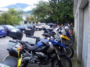 Vista general d'una muntanya o vistes d'una muntanya des de l'hostal o pensió
