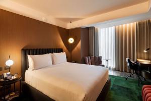 Postel nebo postele na pokoji v ubytování Doubletree By Hilton Lima San Isidro