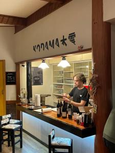 Nápoje v ubytování Kodama Lodge