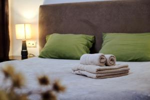 Postel nebo postele na pokoji v ubytování Triple eight hotel