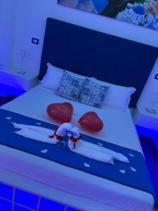 B&B Santorini客房内的一张或多张床位