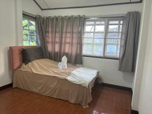 Letto o letti in una camera di 芭提雅中天夜市獨幢別墅4卧4卫離海步行二分钟