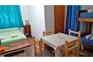 Postel nebo postele na pokoji v ubytování Hospedaje Los quebrachos