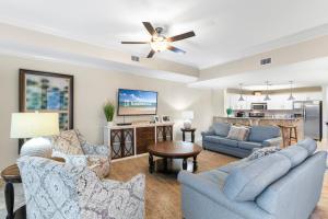 Χώρος καθιστικού στο The Oasis at Orange Beach 2309