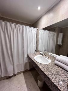Ένα μπάνιο στο Cerro Calafate Hotel