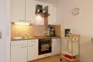 Kuchyň nebo kuchyňský kout v ubytování Apartment 570