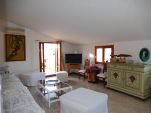 Posezení v ubytování La Terrazza Apartment