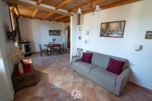 Χώρος καθιστικού στο Appartamento nel cuore delle montagne abruzzesi +4 φωτογραφίες
