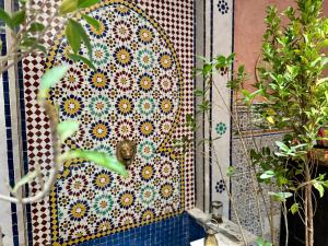 Zahrada ubytování Riad Flottement Des Songes