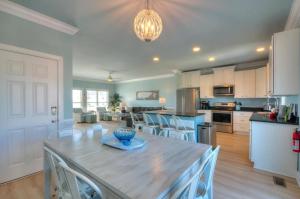 Kuchyň nebo kuchyňský kout v ubytování The Hawks' Nest