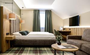 Postel nebo postele na pokoji v ubytování Hotel Restaurant Erber