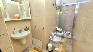 Koupelna v ubytování Casa Simpatia Roma Vaticano