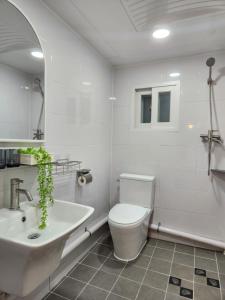 Dohwa Stay - New Open AREX, 3mins to Gongdeok Station的一间浴室