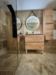 Koupelna v ubytování Le boudoir suite&spa