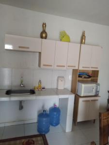 Kuchyň nebo kuchyňský kout v ubytování Alto do Moura