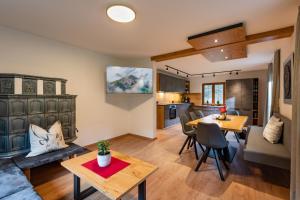 Χώρος καθιστικού στο Landhaus Geig