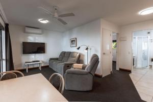 Sjónvarps- og/eða afþreyingartæki á Palms Motel
