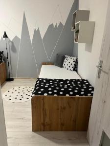 Posteľ alebo postele v izbe v ubytovaní Apartmán Laza