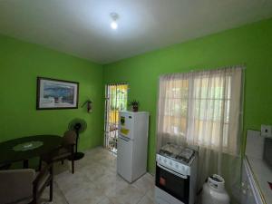 Kuchyň nebo kuchyňský kout v ubytování SHALOM SUITE 3